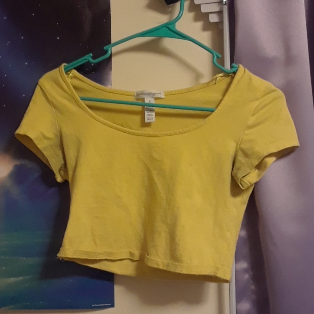 Off the shoulder crop top